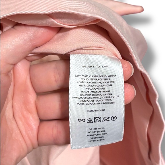 Mare Mare Strapless Ballerina Pink Butterfly Embellished Mini Dress Size Medium - Picture 7 of 12